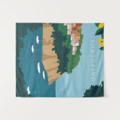 Tenture Portofino Italie (Devant (Horizontal))