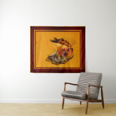 Tenture Portrait Art déco de Bewitting Eyes par Zoe Mozert (En situation (horizontale))