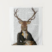 Tenture Portrait de cerfs (Devant)