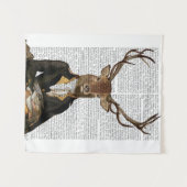 Tenture Portrait de cerfs (Devant (Horizontal))