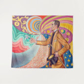 Tenture Portrait de Felix Feneon, Signac (Devant (Horizontal))