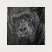 TENTURE PORTRAIT DE MONKEY SUR BW (Devant)