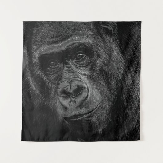 TENTURE PORTRAIT DE MONKEY SUR BW (Devant)