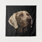 Tenture Portrait de Weimaraner (Devant)