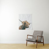 Tenture Portrait Majestic Highland (En situation)