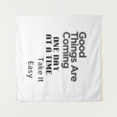 Tenture positive quote art (Devant (Horizontal))