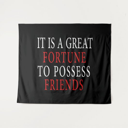 Tenture posséder ami Tapestry (Devant (Horizontal))