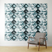 Tenture Post Collapse Toil - Toile de Jouy par Aleta (En situation (horizontale))