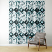 Tenture Post Collapse Toil - Toile de Jouy par Aleta (En situation)