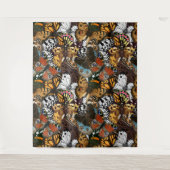 Tenture Poster de animal. Ailes papillons. (Devant)