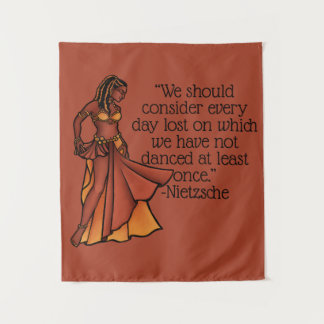 Tenture Poster de la déesse danseuse du ventre Nubian