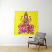 Tenture Poster de la déesse Lakshmi (En situation)
