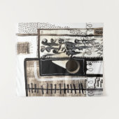 Tenture Poster de la langue de la ville (Devant (Horizontal))