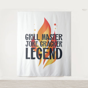Tenture Poster de la légende du grill