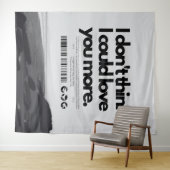 Tenture Poster pour toujours (En situation (horizontale))