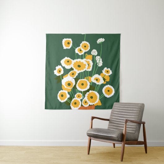 Tenture Pot Brown (En situation)