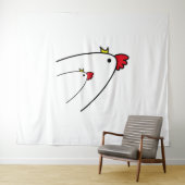 Tenture Poulets (En situation (horizontale))