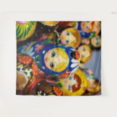 Tenture Poupées de nidification russes (Devant (Horizontal))