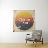 Tenture Poursuivre Le Soleil (En situation)