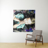 Tenture Pray for Peace Art Tapestry (En situation (horizontale))