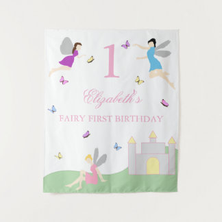 Tenture Premier anniversaire de fée
