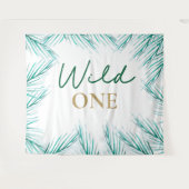 Tenture Premier anniversaire de Wild One décor de fond pou (Devant (Horizontal))