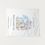 Tenture Premier anniversaire Elephant Boy Affiche de bienv (Devant (Horizontal))