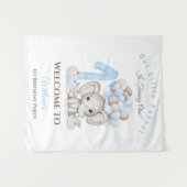 Tenture Premier anniversaire Elephant Boy Affiche de bienv (Devant (Horizontal))