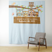 Tenture Premier jour de l'école photo en arrière-plan (En situation)