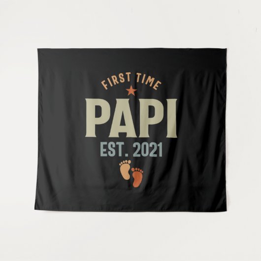 Tenture Premier Papi Est 2021 Père (Devant (Horizontal))