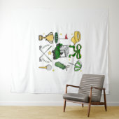 Tenture Preppy Golf Coquette (En situation (horizontale))