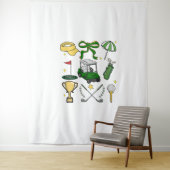 Tenture Preppy Golf Coquette (En situation)