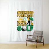 Tenture Prévision de fin de semaine 100% Chance de golf (En situation)