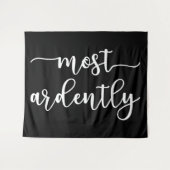 Tenture Pride and Prejudice M. Darcy - Most Ardently I (Devant (Horizontal))