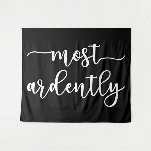 Tenture Pride and Prejudice M. Darcy - Most Ardently I (Devant (Horizontal))