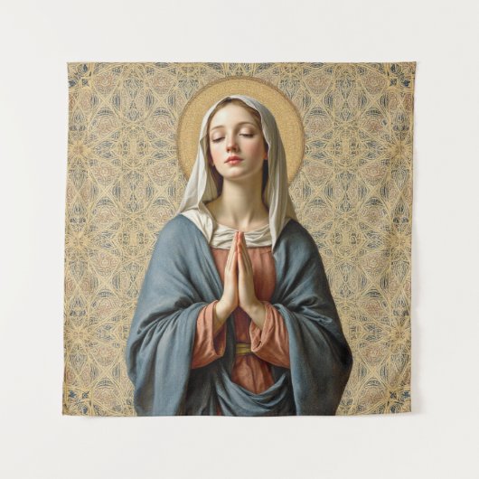 Tenture Prière de grâce divine (Devant)