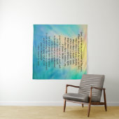 Tenture Prière de Saint François (En situation (horizontale))