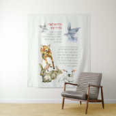 Tenture Prière du matin Hebrew Modeh Ani Enfants juifs (En situation)