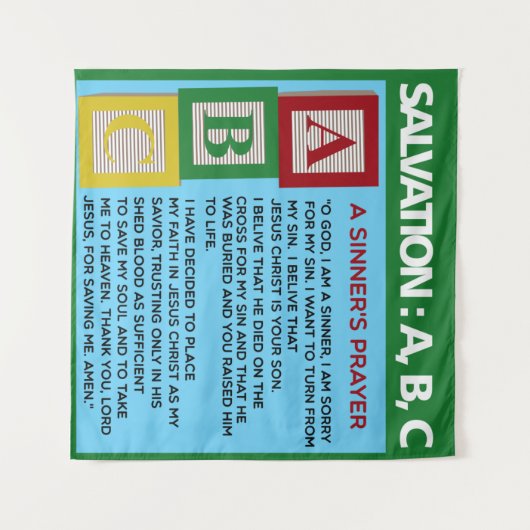 Tenture Prière d'un soudeur (Devant (Horizontal))