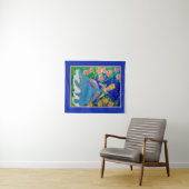 Tenture Princesse "Art by Kids" (En situation (horizontale))