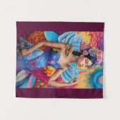 Tenture Princesse élégante avec des ailes (Devant (Horizontal))