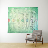 Tenture Principes de Reiki guérissant la conception de (En situation (horizontale))