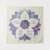 Tenture Principes de Reiki - préceptes de Reiki (Devant)