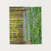 Tenture Printemps dans la forêt bleue (Devant)