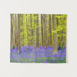 Tenture Printemps dans la forêt bleue