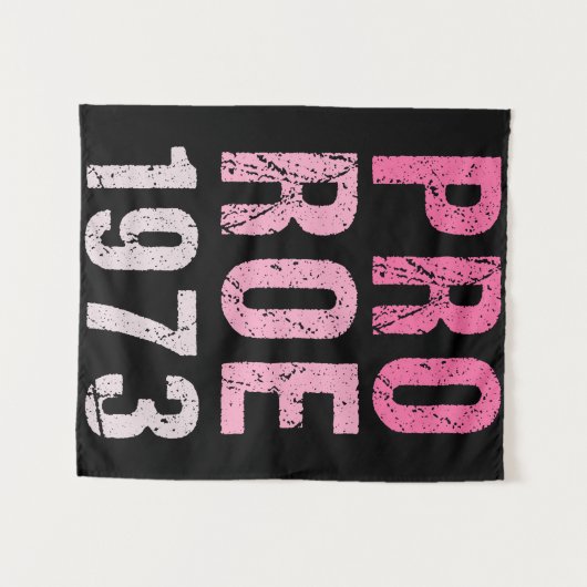 Tenture Pro Roe 1973 (Devant (Horizontal))