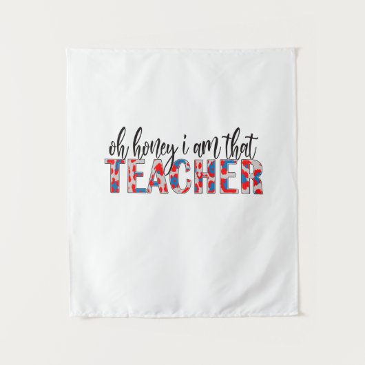 Tenture Professeur Art Je Suis Ce Professeur (Devant)