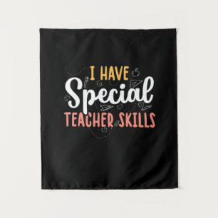 Tenture Professeur Cadeaux J'Ai Des Compétences Spéciale