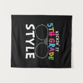 Tenture Professeur de 5e année Style cinquième année (Devant (Horizontal))