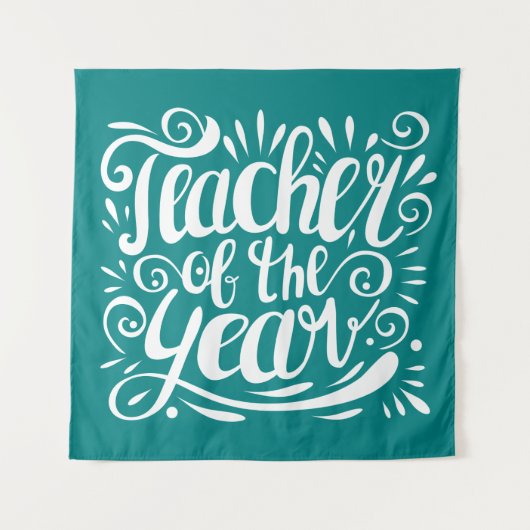 Tenture Professeur de l'année (Devant)